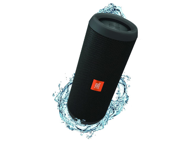 Портативная колонка JBL Flip 4 (черная, беспроводная, стерео)