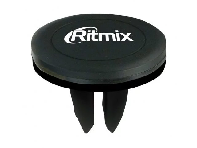 Автомобильный держатель Ritmix Magnet Holder RCH-005V универсальный (черный, магнитный)