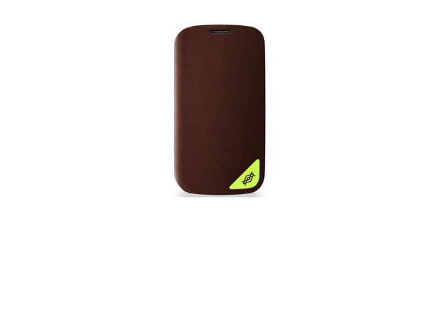 Чехол X-doria Dash Pro case для Samsung Galaxy S4 i9500 (темно-коричневый, кожанный)