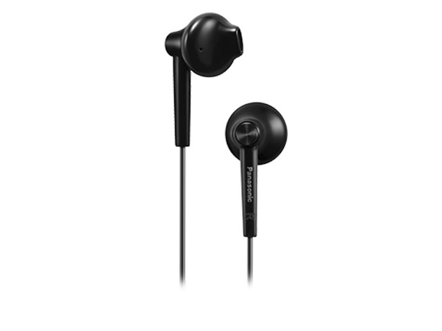 Наушники Panasonic Stereo Headset RP-TCM50 (черные, пульт/микрофон)