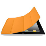 Чехол Apple iPad 2 Smart Cover полиуретановый (оранжевый)