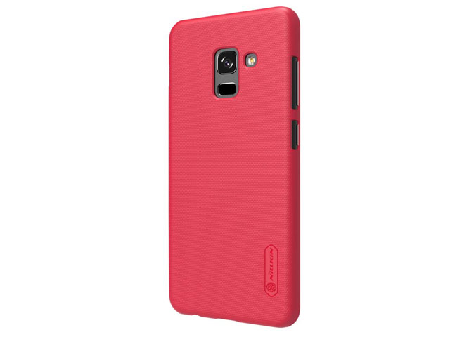 Чехол Nillkin Hard case для Samsung Galaxy A8 2018 (красный, пластиковый)