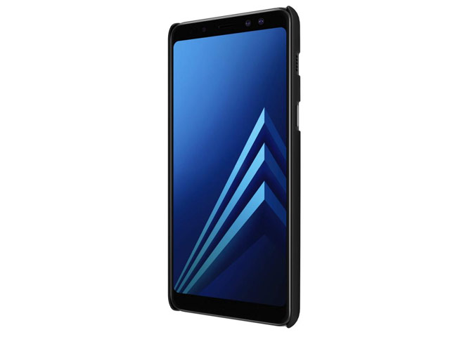 Чехол Nillkin Hard case для Samsung Galaxy A8 plus 2018 (черный, пластиковый)