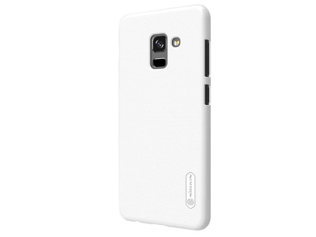 Чехол Nillkin Hard case для Samsung Galaxy A8 plus 2018 (белый, пластиковый)