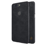 Чехол Nillkin Qin leather case для OnePlus 5T (черный, кожаный)