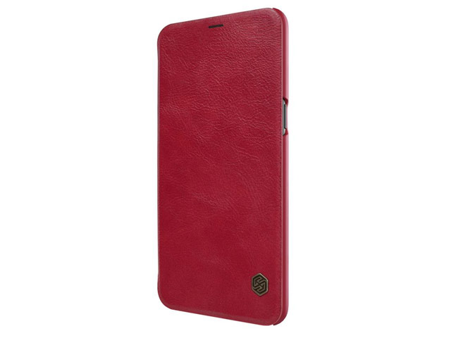 Чехол Nillkin Qin leather case для OnePlus 5T (красный, кожаный)