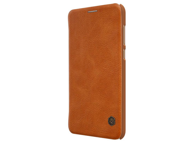 Чехол Nillkin Qin leather case для Huawei Mate 10 lite (коричневый, кожаный)
