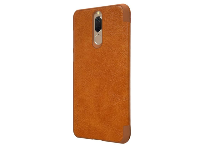 Чехол Nillkin Qin leather case для Huawei Mate 10 lite (коричневый, кожаный)