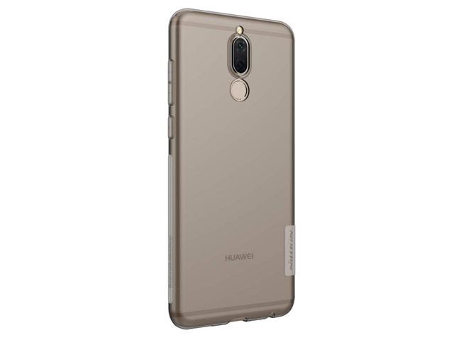 Чехол Nillkin Nature case для Huawei Mate 10 lite (серый, гелевый)