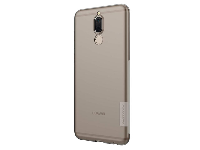 Чехол Nillkin Nature case для Huawei Mate 10 lite (серый, гелевый)