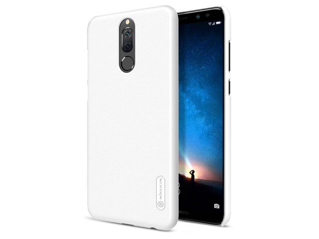 Чехол Nillkin Hard case для Huawei Mate 10 lite (белый, пластиковый)