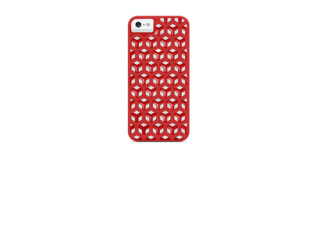 Чехол X-doria Engage Form HC Case для Apple iPhone 5 (красный, пластиковый)