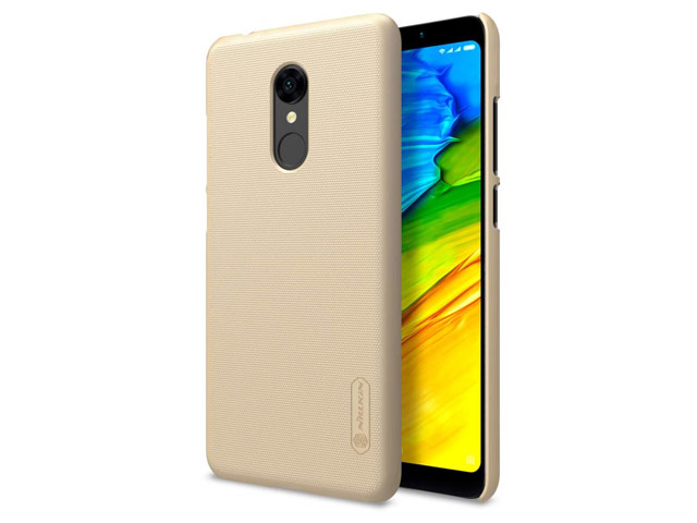 Чехол Nillkin Hard case для Xiaomi Redmi 5 (золотистый, пластиковый)