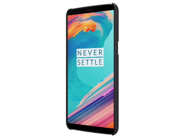 Чехол Nillkin Hard case для OnePlus 5T (черный, пластиковый)