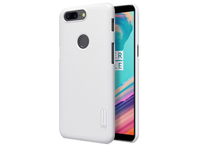 Чехол Nillkin Hard case для OnePlus 5T (белый, пластиковый)