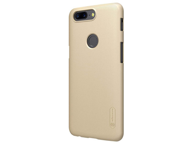 Чехол Nillkin Hard case для OnePlus 5T (золотистый, пластиковый)