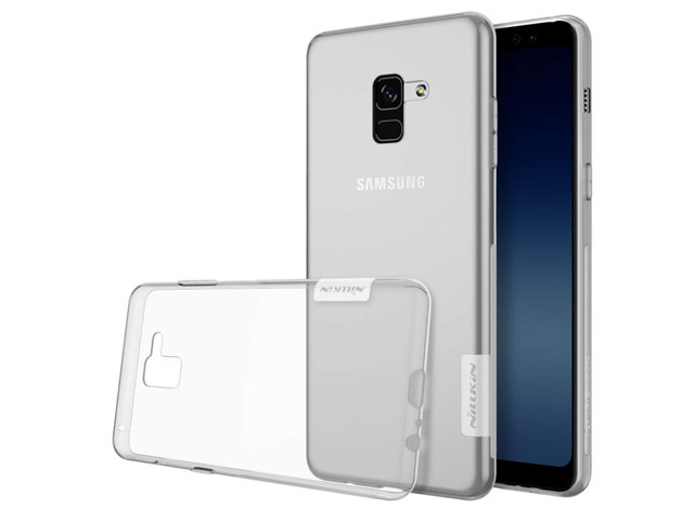 Чехол Nillkin Nature case для Samsung Galaxy A8 plus 2018 (прозрачный, гелевый)