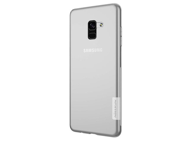 Чехол Nillkin Nature case для Samsung Galaxy A8 plus 2018 (прозрачный, гелевый)