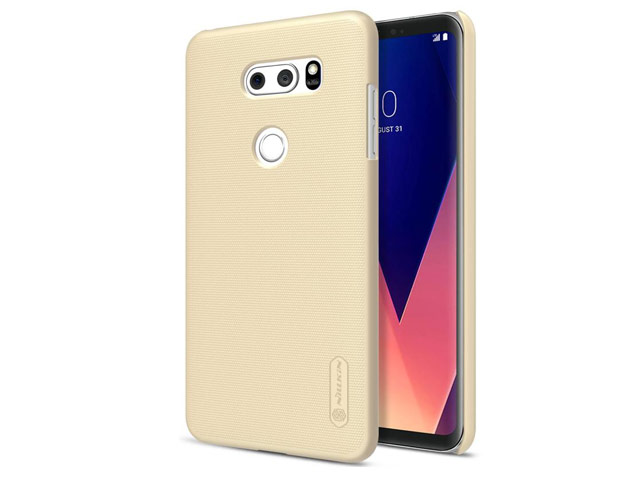 Чехол Nillkin Hard case для LG V30 (золотистый, пластиковый)