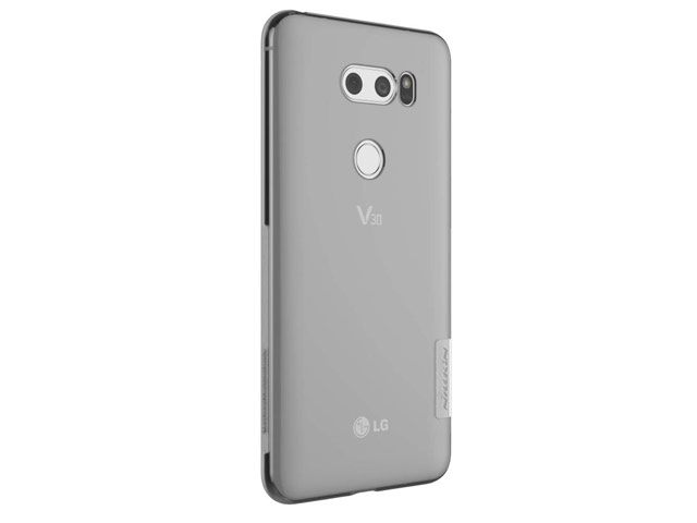 Чехол Nillkin Nature case для LG V30 (серый, гелевый)