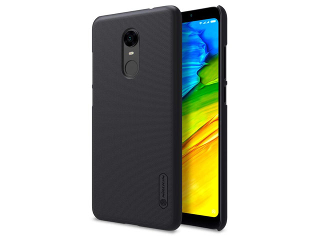 Чехол Nillkin Hard case для Xiaomi Redmi 5 plus (черный, пластиковый)