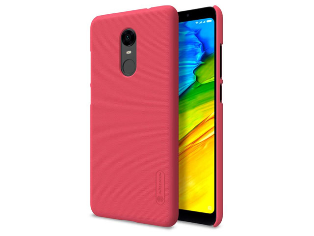 Чехол Nillkin Hard case для Xiaomi Redmi 5 plus (красный, пластиковый)