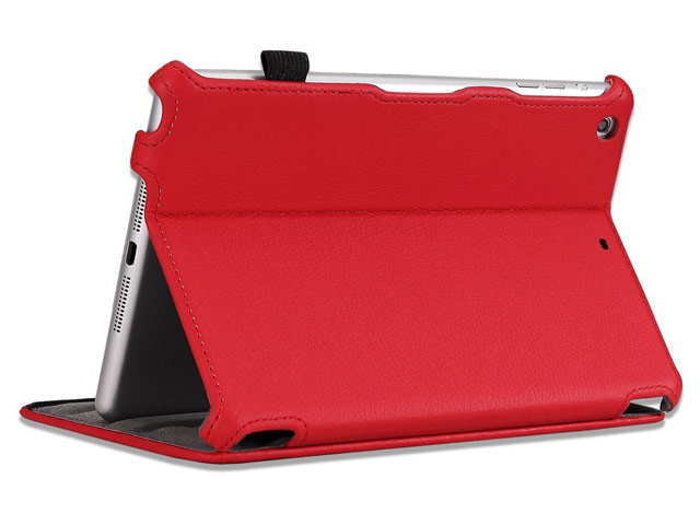 Чехол Yotrix FlipCase для Apple iPad mini (красный, кожанный)