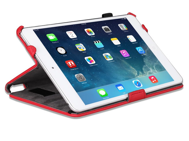 Чехол Yotrix FlipCase для Apple iPad mini (красный, кожанный)