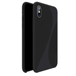 Чехол Nillkin Flex 2 case для Apple iPhone X (черный, гелевый)