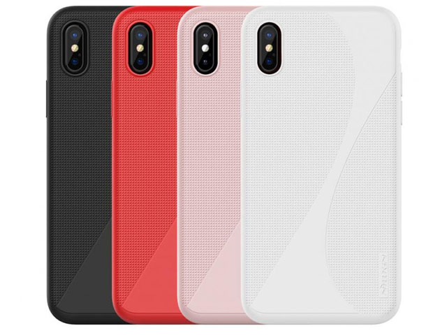 Чехол Nillkin Flex 2 case для Apple iPhone X (черный, гелевый)