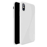 Чехол Nillkin Flex 2 case для Apple iPhone X (белый, гелевый)