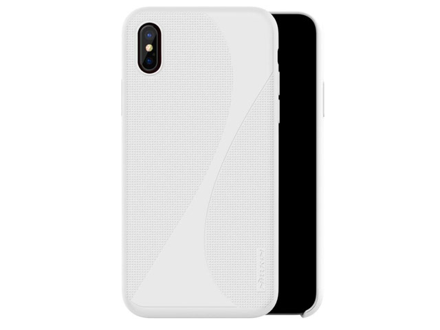 Чехол Nillkin Flex 2 case для Apple iPhone X (белый, гелевый)