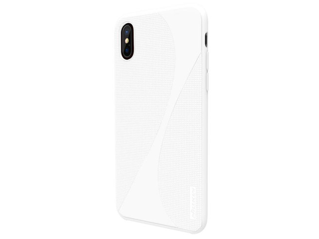 Чехол Nillkin Flex 2 case для Apple iPhone X (белый, гелевый)