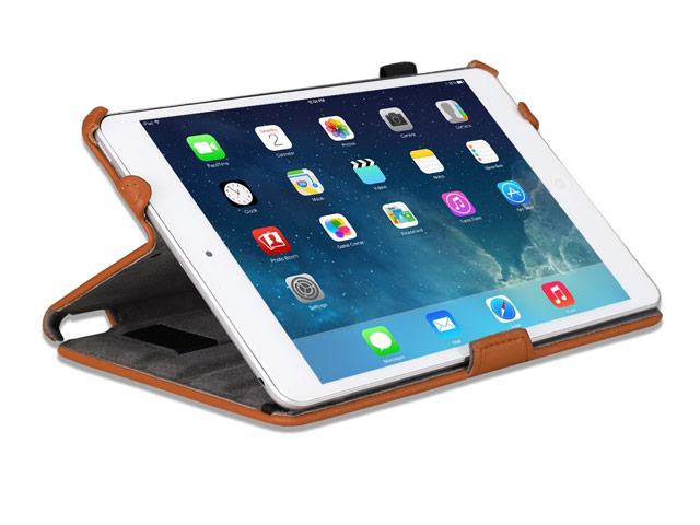 Чехол Yotrix FlipCase для Apple iPad mini (коричневый, кожанный)