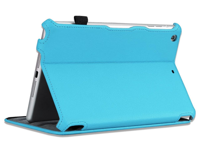 Чехол Yotrix FlipCase для Apple iPad mini (голубой, кожанный)