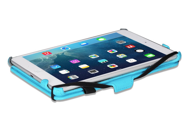 Чехол Yotrix FlipCase для Apple iPad mini (голубой, кожанный)