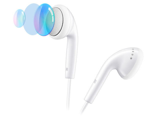 Наушники Meizu Earphone EP-21HD (белые, пульт/микрофон, 20-20000 Гц)