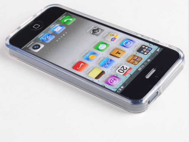 Чехол Jekod Soft case для Apple iPhone 5 (белый, гелевый)