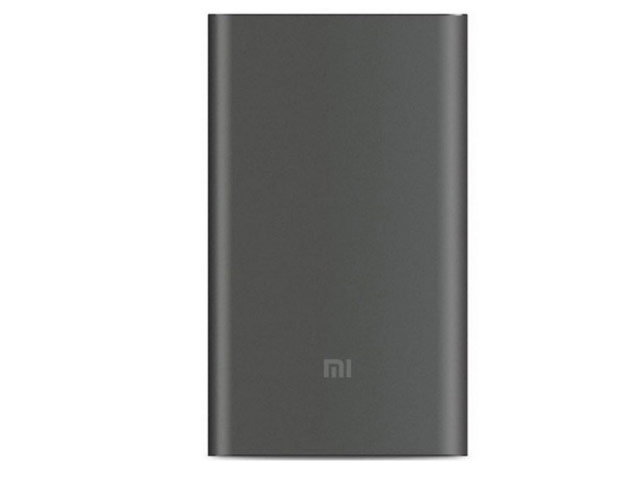 Внешняя батарея Xiaomi Mi Power Bank Pro 2 универсальная (10000 mAh, темно-серая, алюминиевая, Fast Charge)