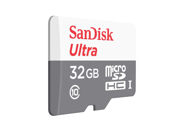 Флеш-карта SanDisk microSDHC (32Gb, microSD, Class 10 U1)