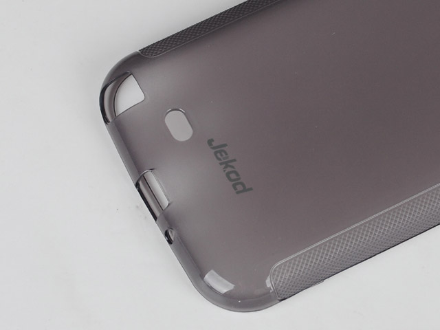 Чехол Jekod Soft case для Samsung Galaxy Note 2 N7100 (белый, гелевый)