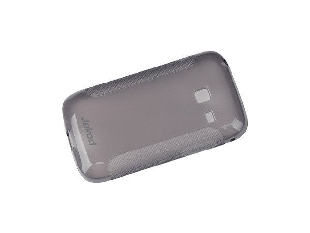 Чехол Jekod Soft case для Samsung Galaxy Y Duos S6102 (черный, гелевый)