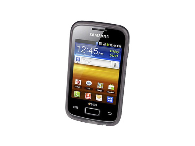 Чехол Jekod Soft case для Samsung Galaxy Y Duos S6102 (черный, гелевый)