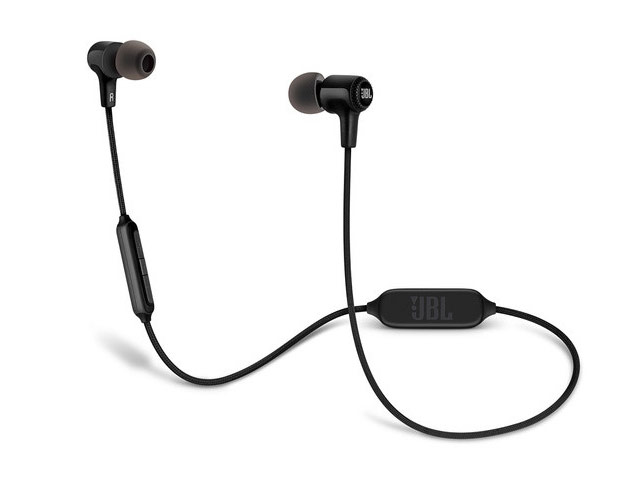 Беспроводные наушники JBL Wireless In-Ear Headphones E25BT (черные, пульт/микрофон)