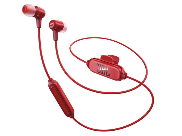 Беспроводные наушники JBL Wireless In-Ear Headphones E25BT (красные, пульт/микрофон)