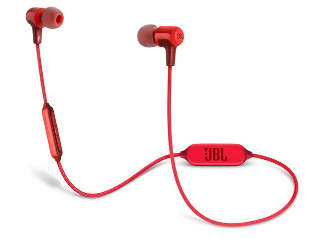 Беспроводные наушники JBL Wireless In-Ear Headphones E25BT (красные, пульт/микрофон)