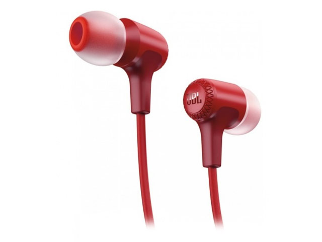 Беспроводные наушники JBL Wireless In-Ear Headphones E25BT (красные, пульт/микрофон)
