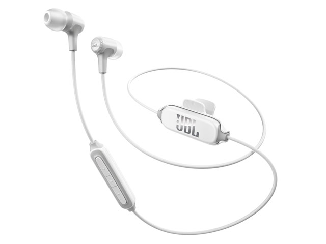 Беспроводные наушники JBL Wireless In-Ear Headphones E25BT (белые, пульт/микрофон)