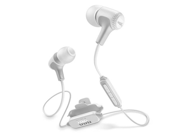 Беспроводные наушники JBL Wireless In-Ear Headphones E25BT (белые, пульт/микрофон)