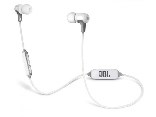 Беспроводные наушники JBL Wireless In-Ear Headphones E25BT (белые, пульт/микрофон)